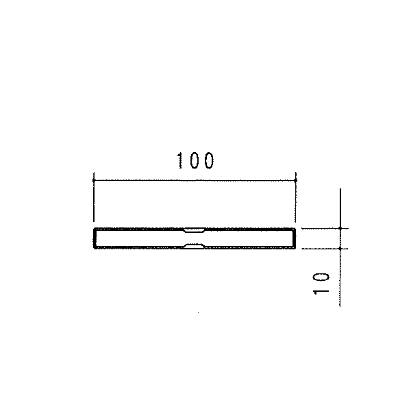 スクリーン格子 100x10 KT-PS100104 【定尺=4000】